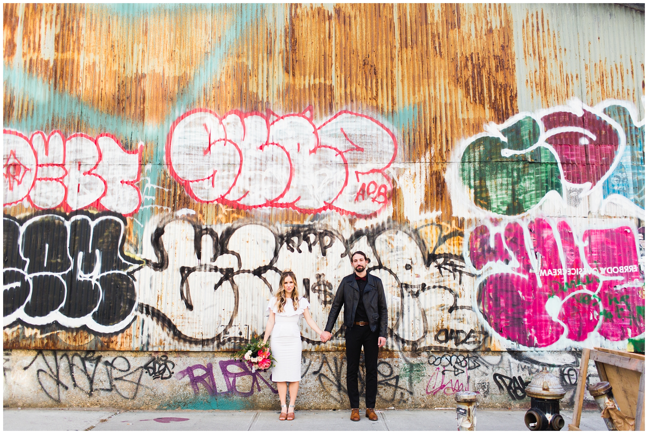 Williamsburg Elopement Graffiti