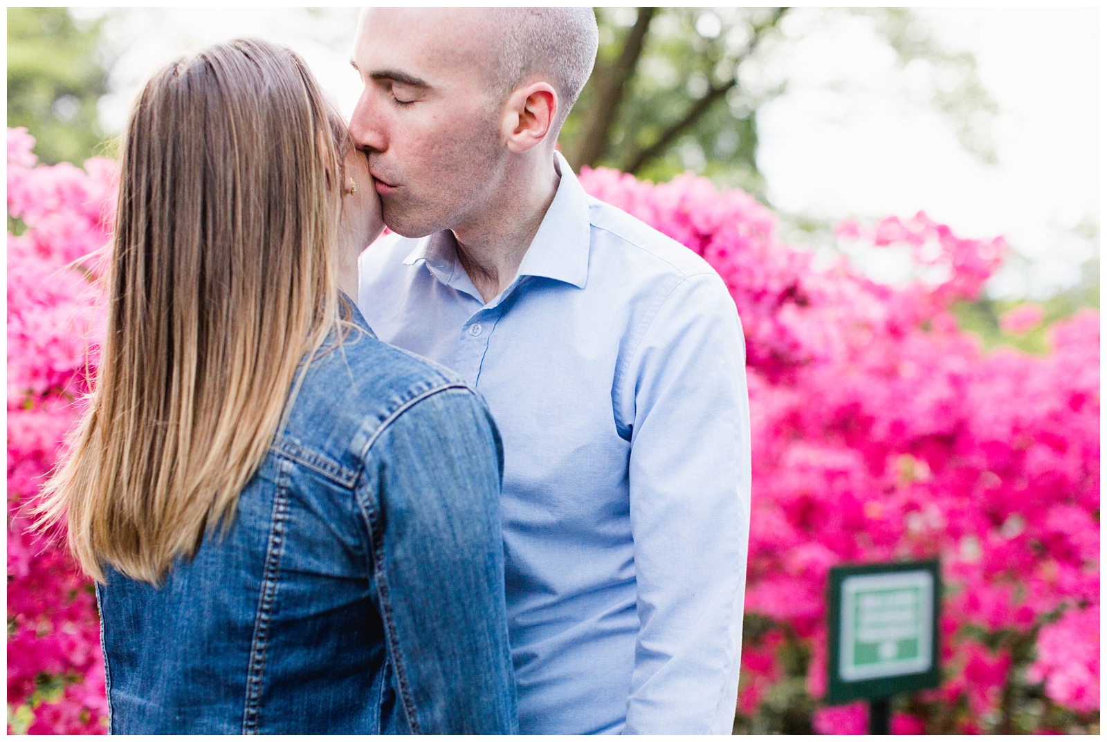 fort tryon park engagement photos