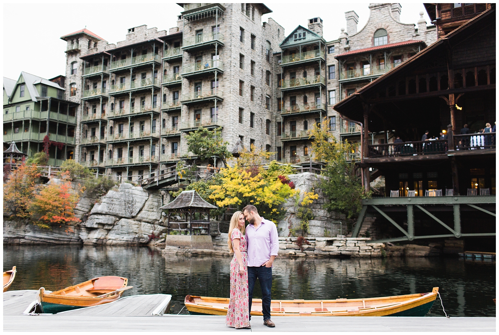 mohonk mountain house engagement photos
