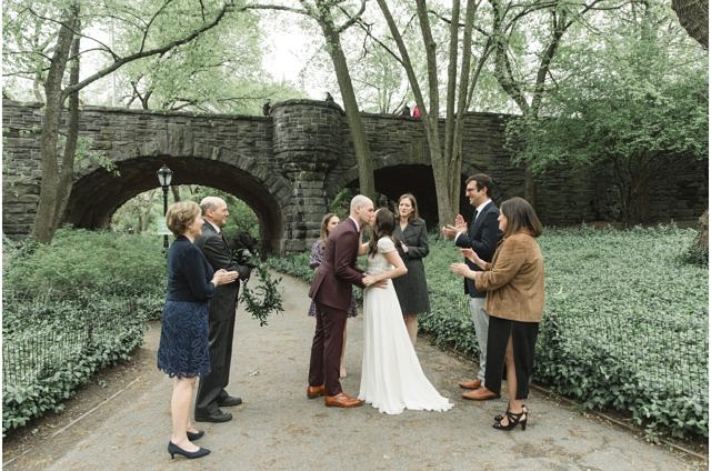 77th street arch wedding central park